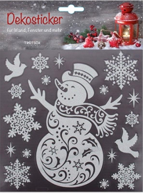 Wall - Window Decoration Christmas Snowman